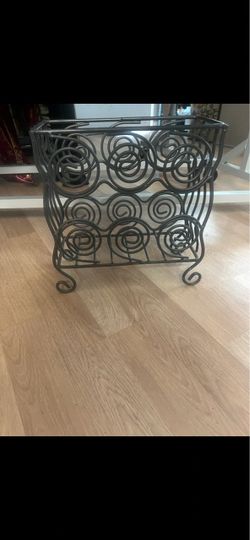Wrought Iron magazine Rack
