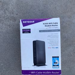 Wi-Fi Cable Modem Router $5
