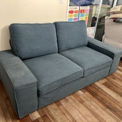 Blue IKEA Couch Sofa 