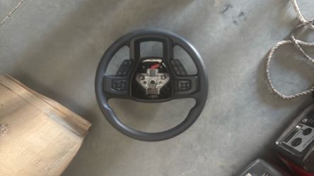 All Black Ford f-250 Steering Wheel