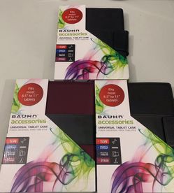 3 pack universal tablet case