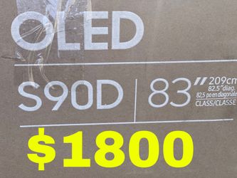 Samsung 83 OLED 144Hz 4K TV check my profile for more models