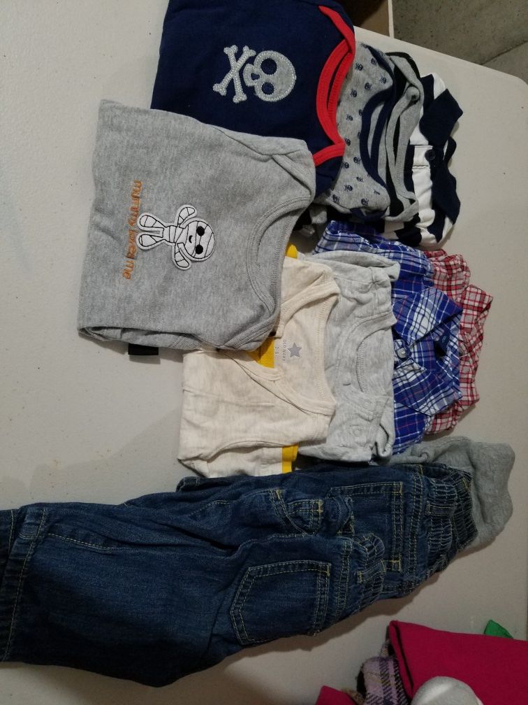3-6mo baby boy long sleeve