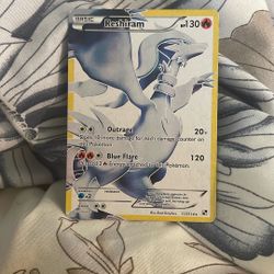 Pokémon TCG Reshiram BW Black & White Base Set 113/114 Basic Holo Rare Card
