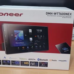 Pioneer DMH-WT7600NEX 1-DIN Digital Media Receiver w Floating 9" Display
