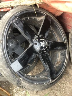 22” rockstar rims