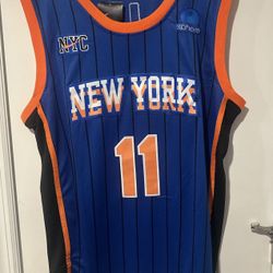 Jalen Brunson #11 NYC City Edition Jersey XL