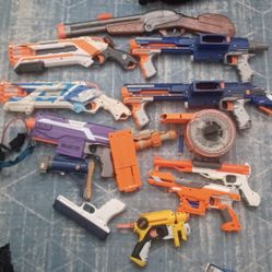 Nerf Gun Lot