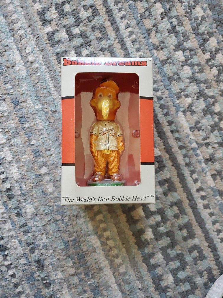 Sherman The Shorebird Limited Edition Bobblehead w/ signature from 2001 Promo