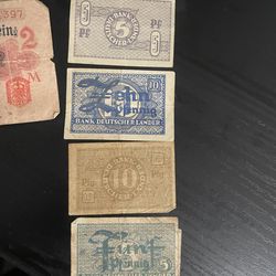 German pre ww2 banknotes collector item