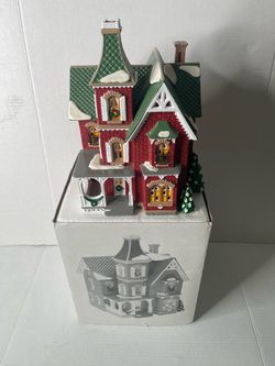 Dept 56 Original Snow Village Beacon Hill Victorian Lighted House 54857