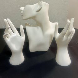 SALE - JEWELRY DISPLAY ITEMS - 13 PIECE SET 