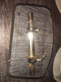 Dumbell handle with collars