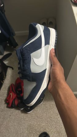 Nike Dunk Low Navy Grey Sneakers