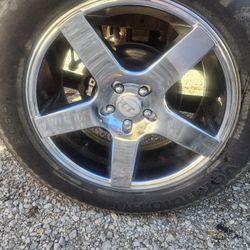 Vct V83 Chrome Rim Blacklion 275 55R20 113h