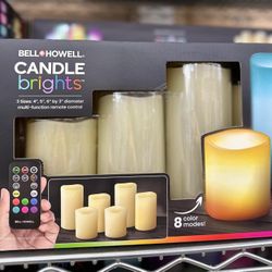 Candle Brights 6 Pack LED Lights Color Changing With Remote Control