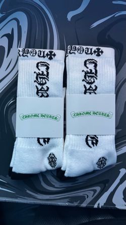 Black chrome socks