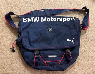 Bmw Motorsport Puma Shoulder Bag Limit Edition Navy Blue