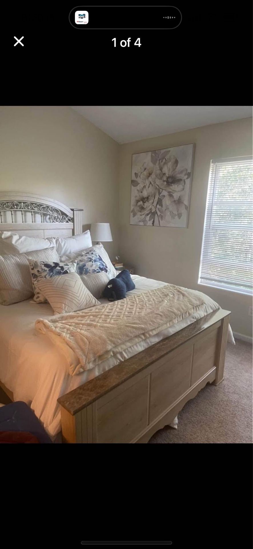 4 Piece Queen bedroom Set