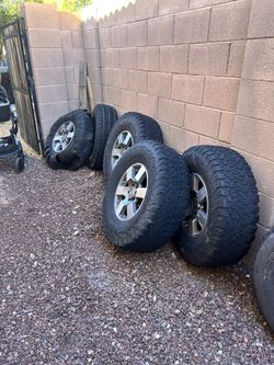 16” Nissan Pro-4x wheels