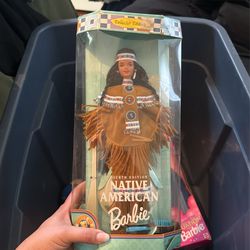Fourth Edition Native American Barbie