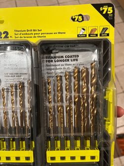 Brocas para madera de titanium