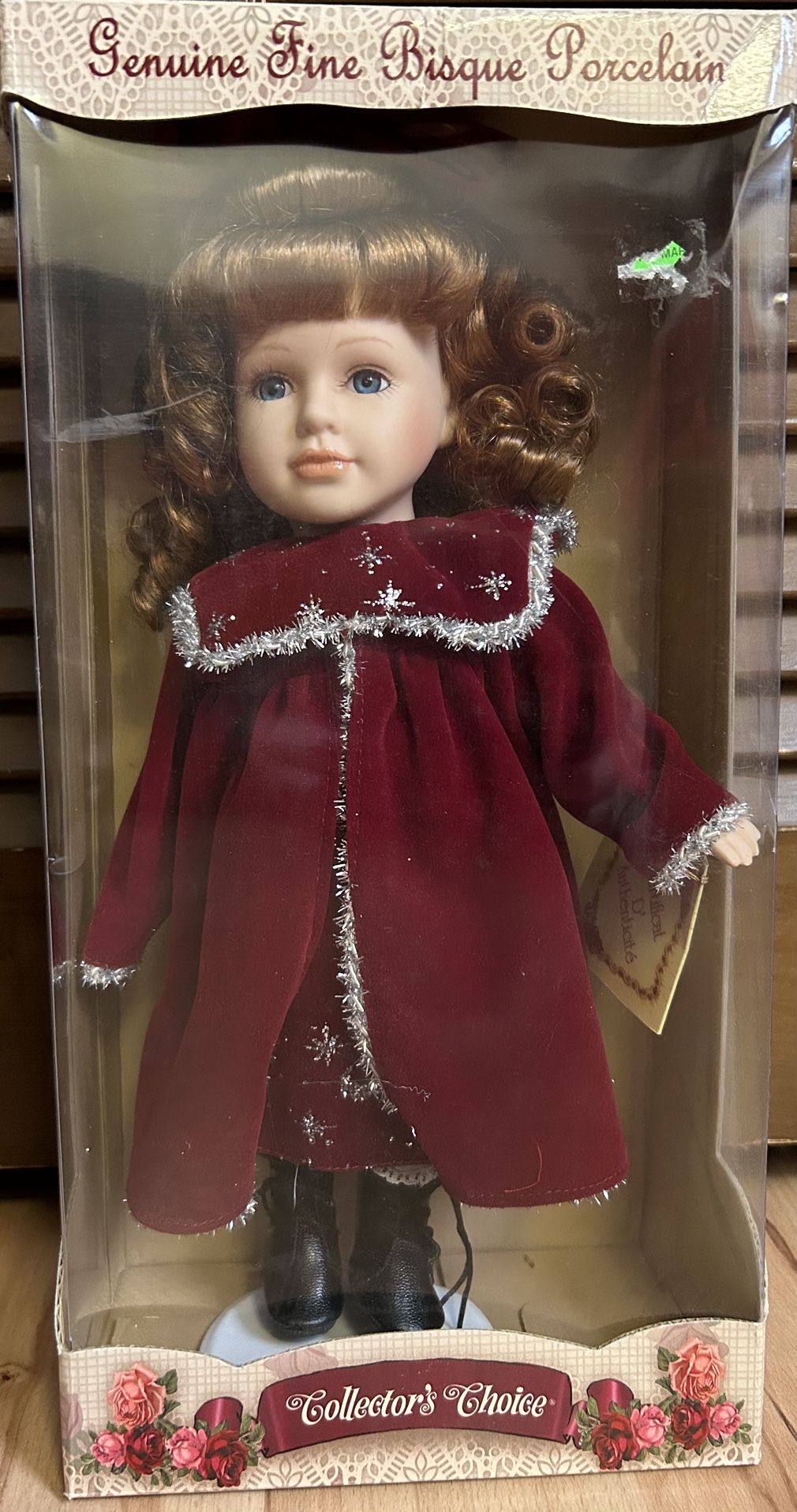 collectors choice genuine fine bisque porcelain doll