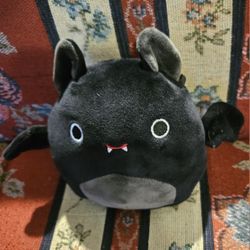 HOLLOWEEN SQUISHMALLOW ORIGINAL " EMILY " THE BLACK BAT 5" SOFT PLUSH TOY 