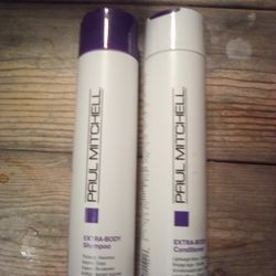 Paul Mitchell Extra Body Shampoo And Conditioner 