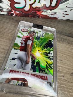 2026 Wild Card SPLAT Fernando Mendoza Rookie QB 4/4 SSP Low Numbered