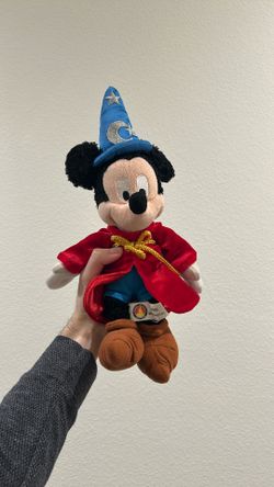 Authentic Mickey Mouse Wizard Plushie