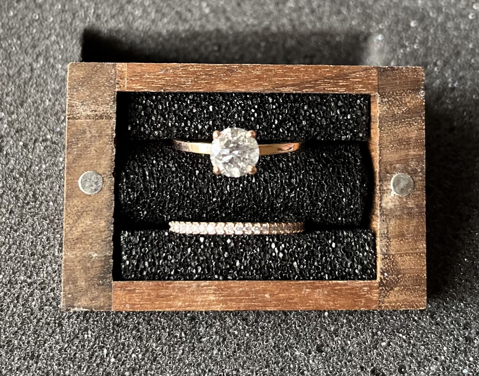 Engagement Ring And Wedding Band