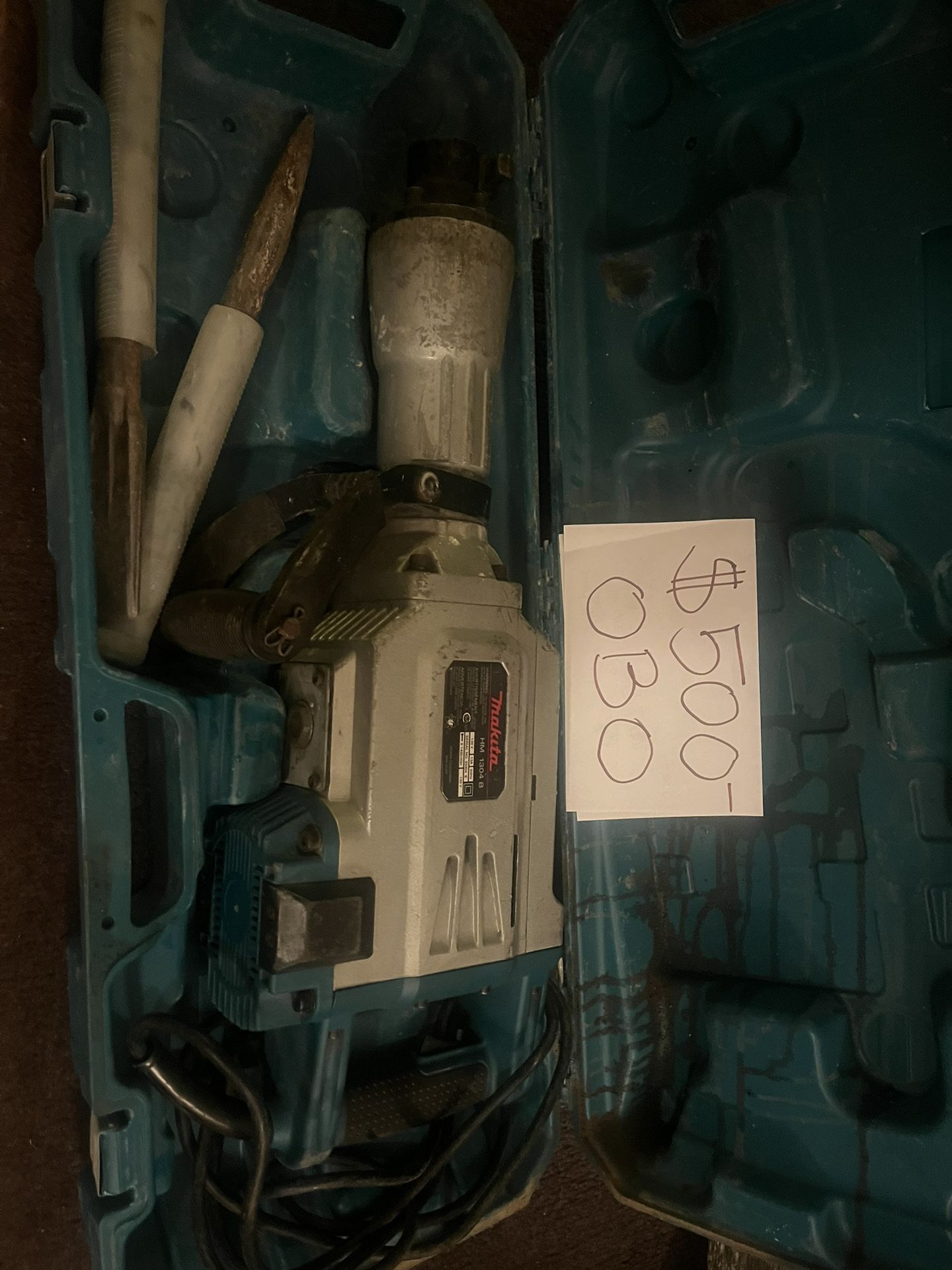 Makita jackhammer $500obo