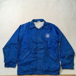 Vintage 80’s Birdie By Richard A. Leslie Blue Sherpa Lined Jacket Size SMALL