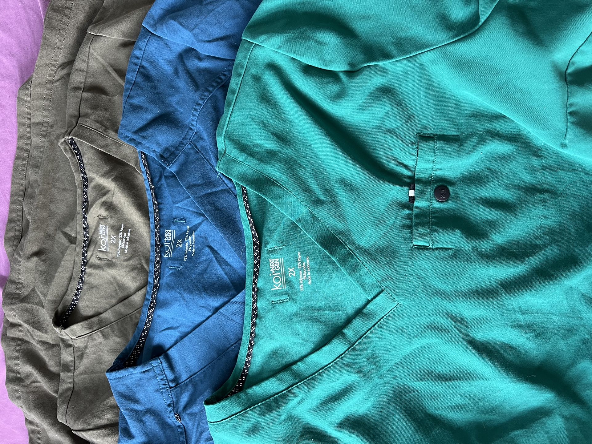 Scrubs Like New Sizes Xl xxl