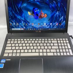 i5 …i5.ASUS NOTEBOOK  Looks  LIKE  NEW…130. GB  SSD…..8.0-RAM .FASTER  and  READY FOR CLASSES  ON LINE OR WORK FROM HOME (ZOOM) Comes With Warranty ….