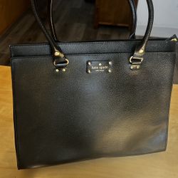 Vintage Discontinued Collectors Kate Spade Leather Structured Bag