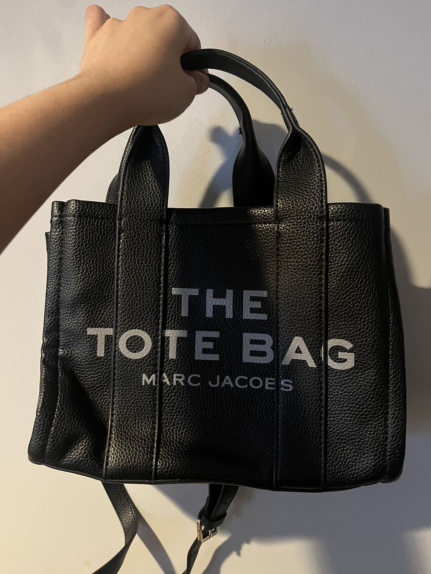 Black Leather Marc Jacob’s Tote Bag 