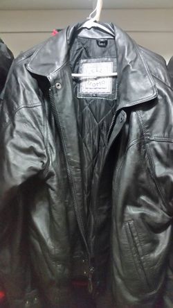 Men's leather jacket