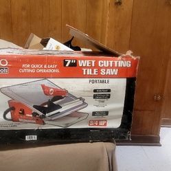 Wet Cutting Tile Saw