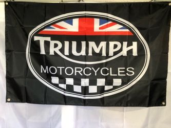 Triumph Motorcycles Wall Flag (3’x5’)