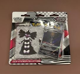 White flare tech sticker collection POKEMON