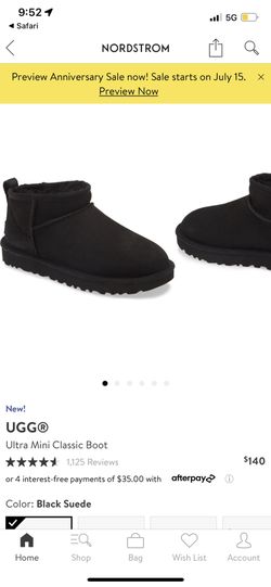 Black Ugg Minis 