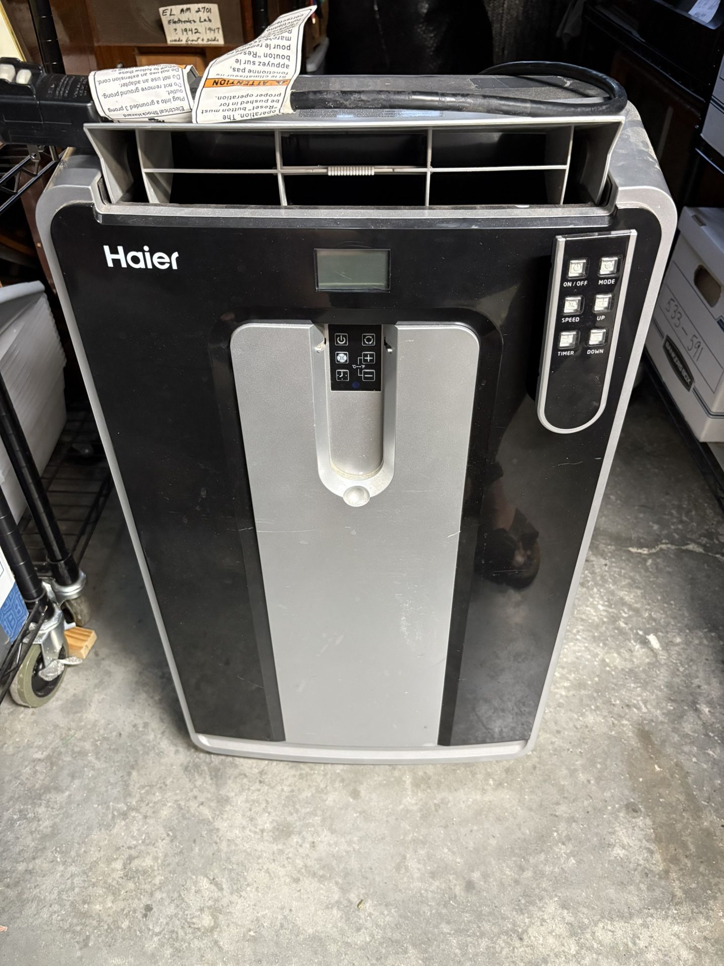 HAIER 14K AC/Heater/Dehumidifier & Ducting FOR SALE