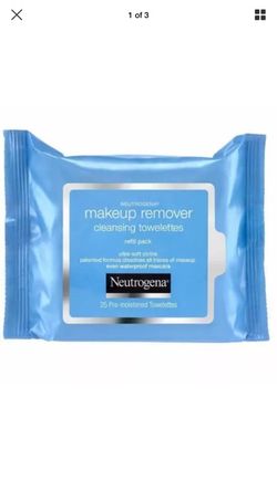 Nuetregena make up removers