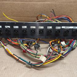 Custom Banana plug to NL4 rack panel 