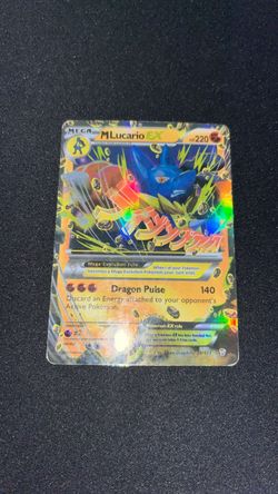 MLucario EX MEGA Pokémon Card
