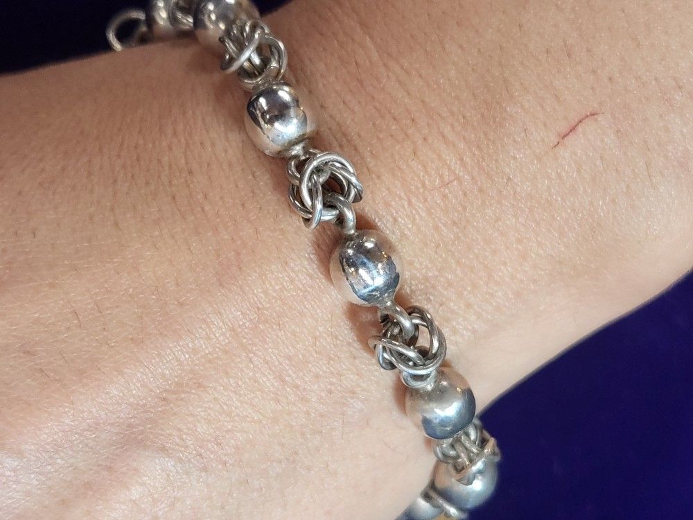 Vintage Sterling Silver Bracelet