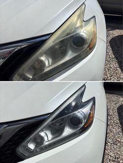 Mobile Headlight cleaning 🧼
