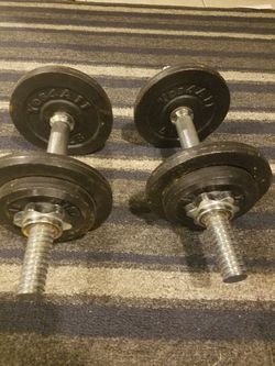 30lb Adjustable Dumbbells